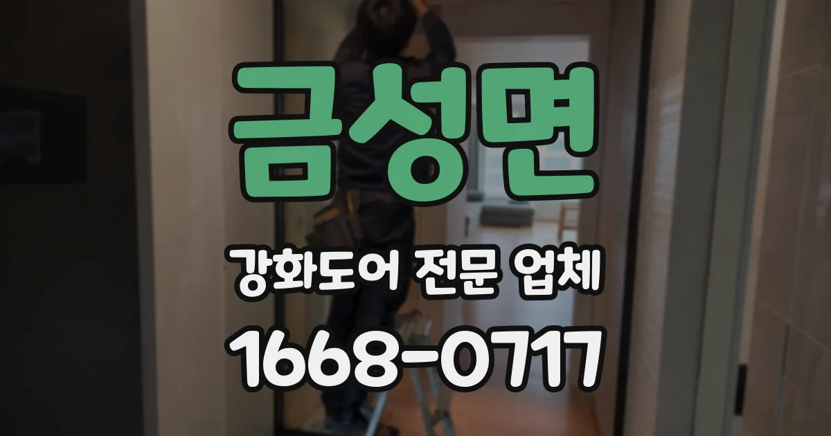 금성면 강화도어 전문 업체