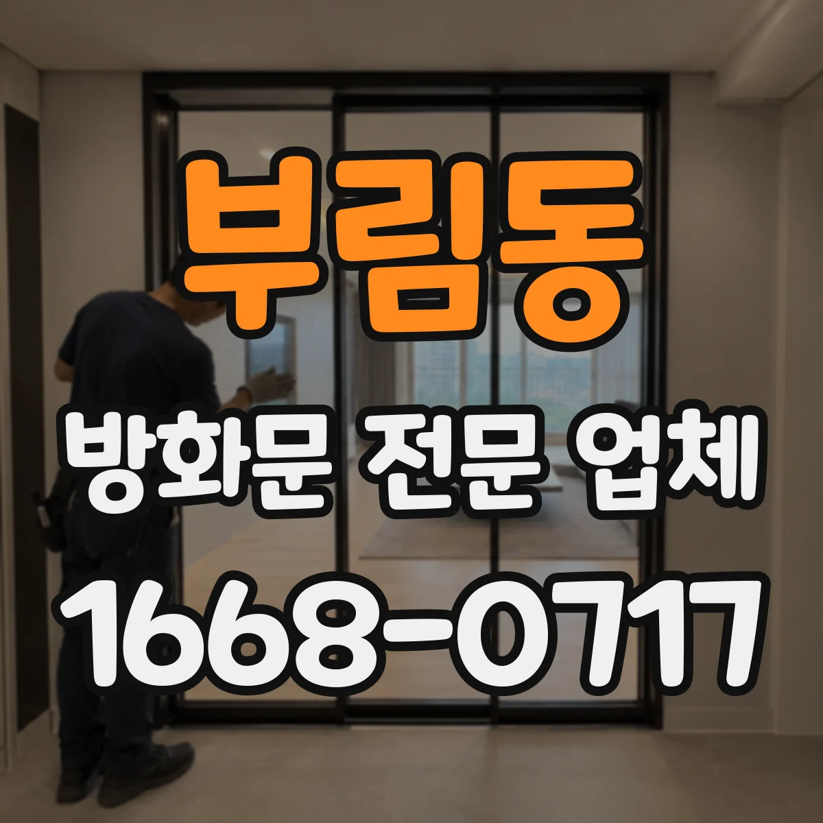 부림동 방화문 전문 업체
