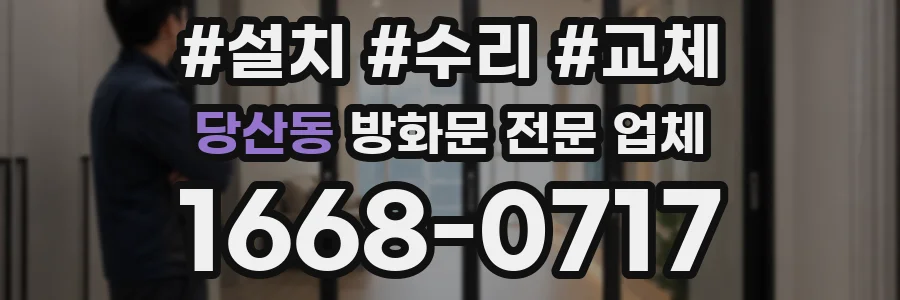 당산동 방화문 전문 업체