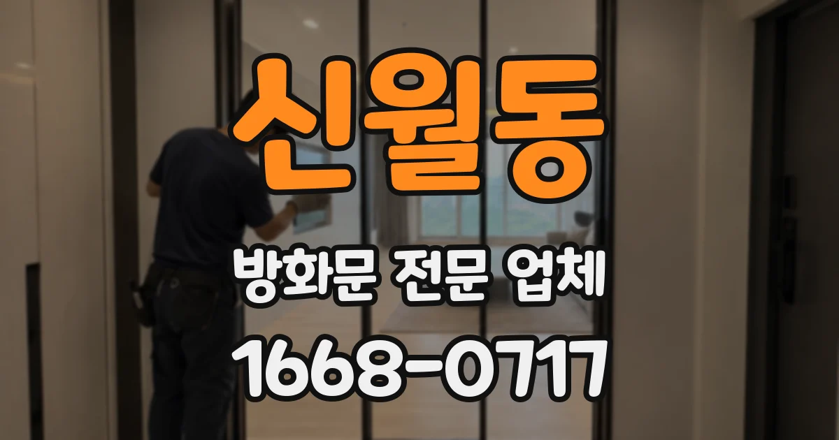 신월동 방화문 전문 업체