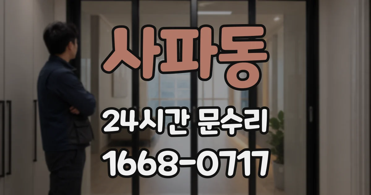 사파동 24시간 문수리