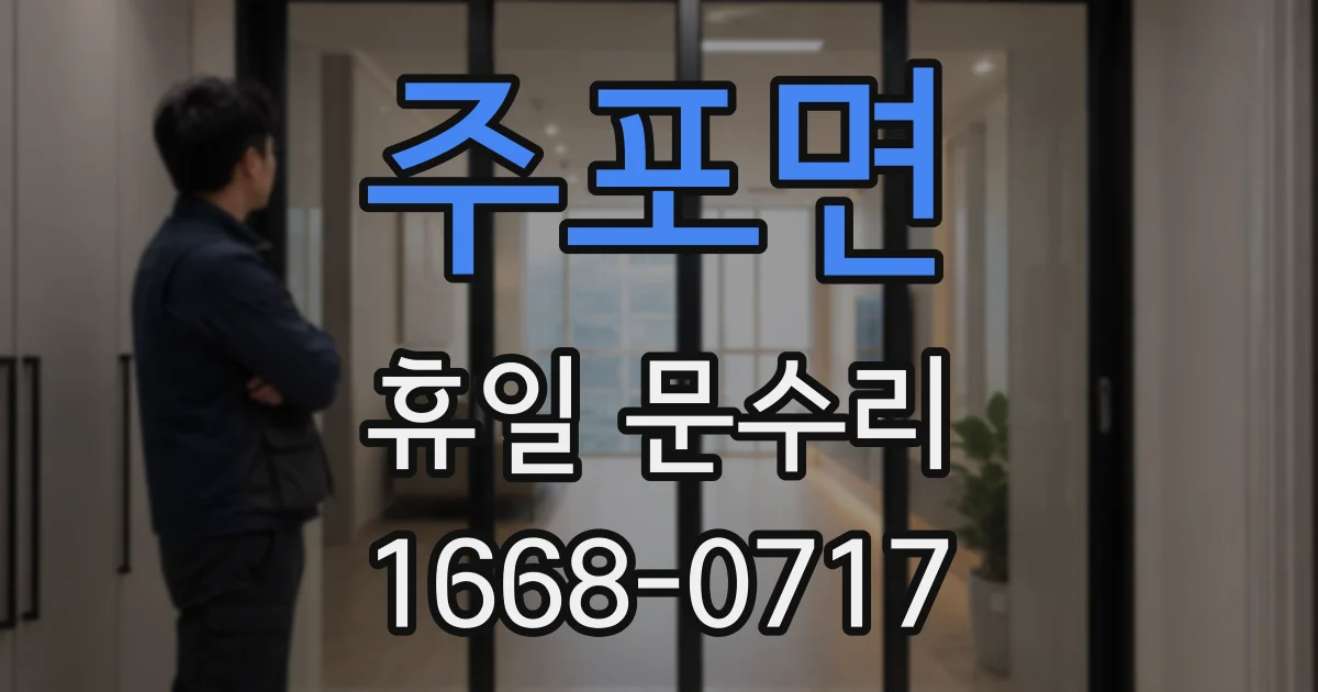 주포면 휴일 문수리
