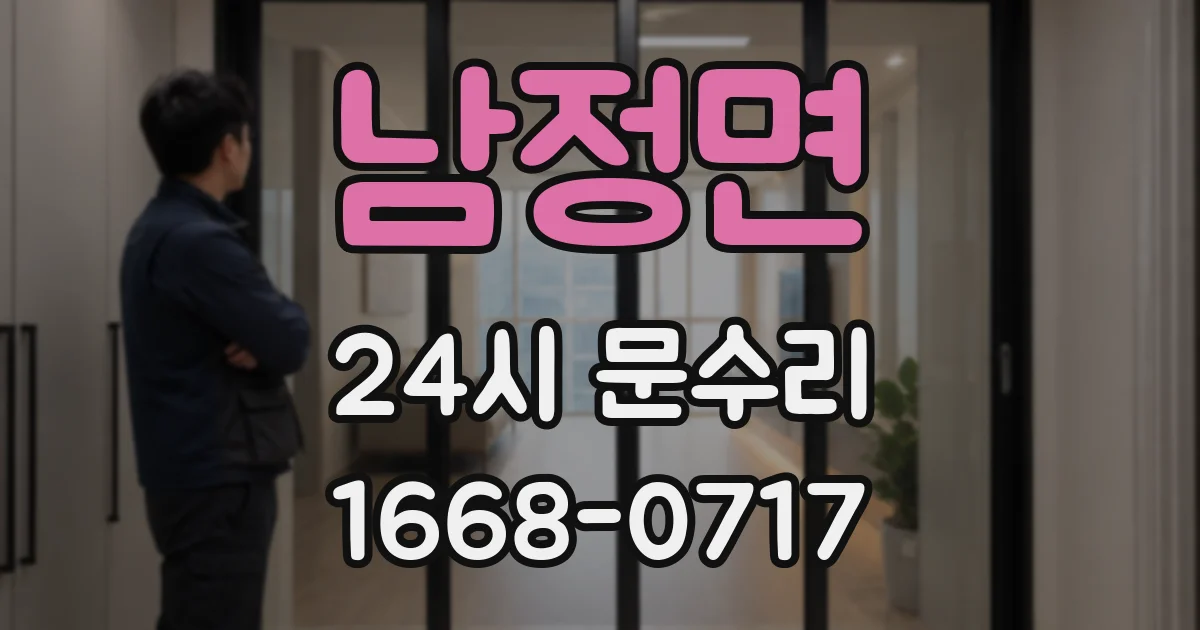 남정면 24시 문수리