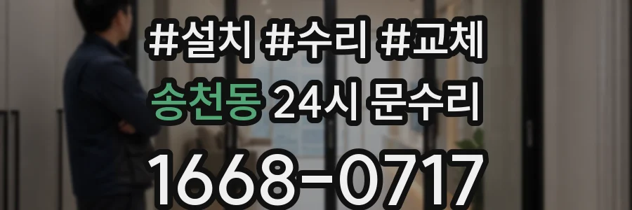 송천동 24시 문수리