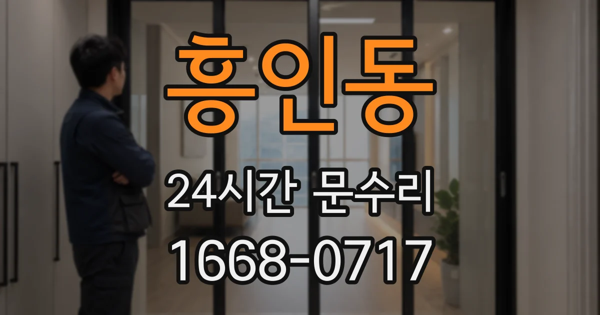 흥인동 24시간 문수리