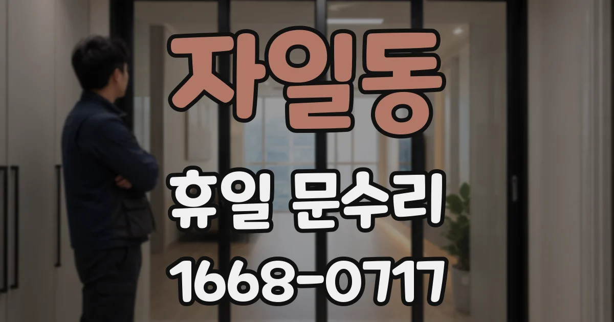 자일동 휴일 문수리