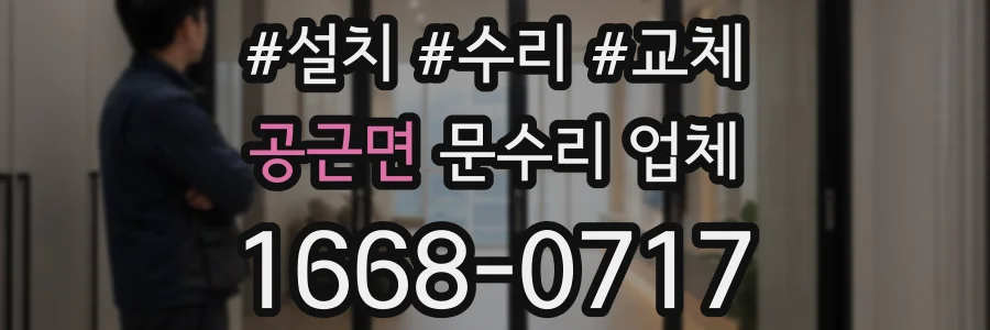 공근면 문수리 업체