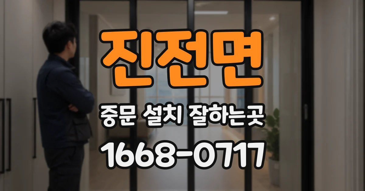 진전면 중문 설치 잘하는곳