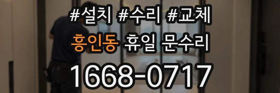 흥인동 휴일 문수리