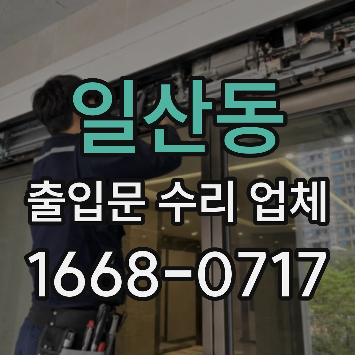 일산동 출입문 수리 업체
