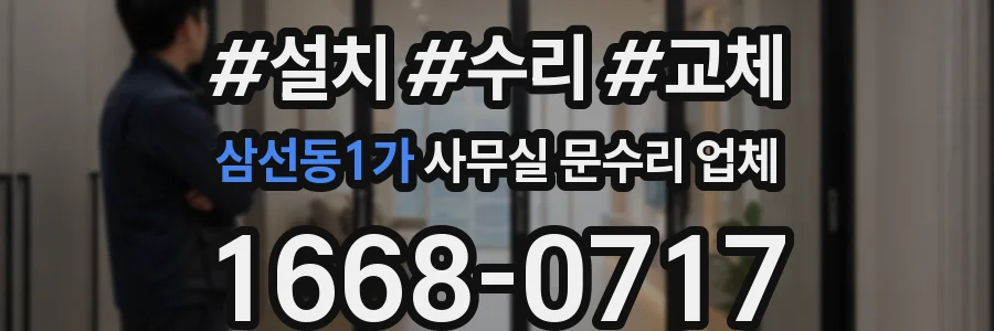 삼선동1가 사무실 문수리 업체