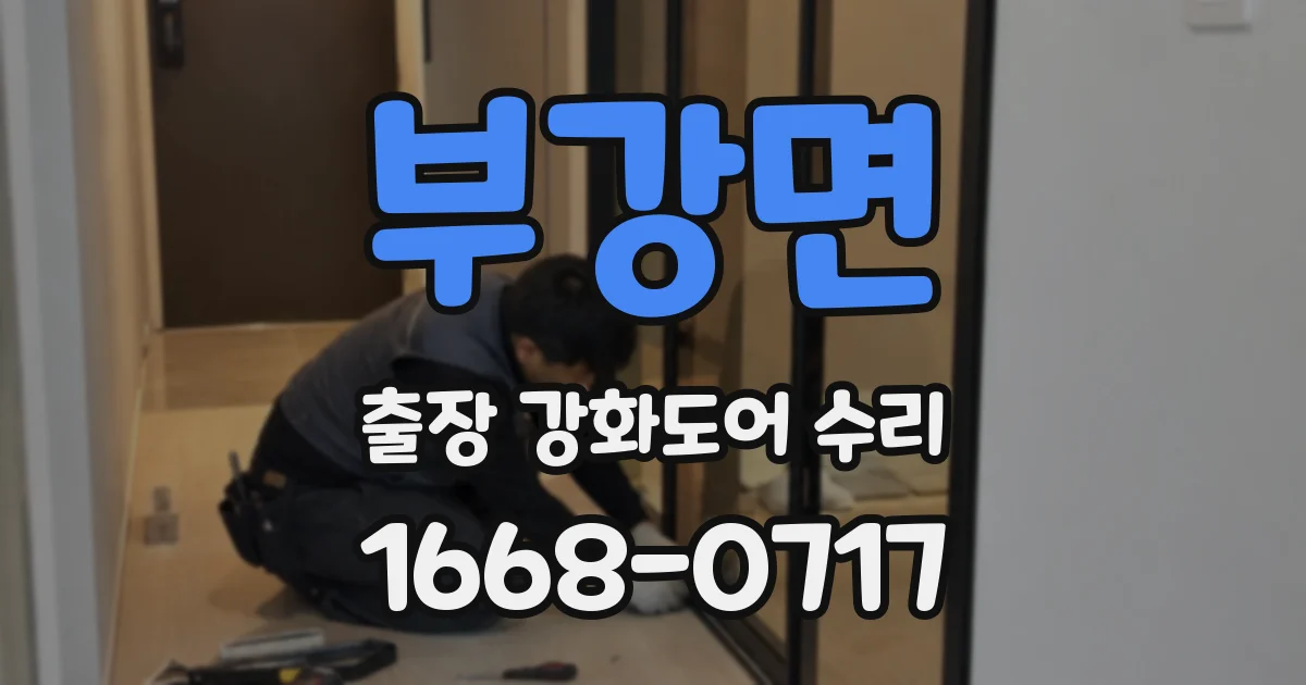 부강면 출장 강화도어 수리