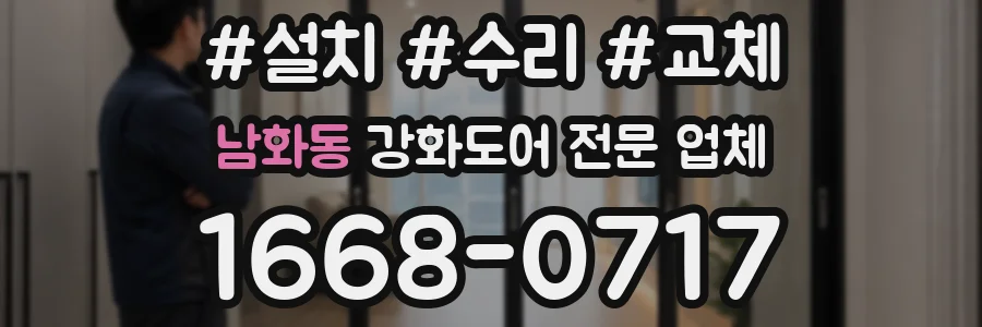 남화동 강화도어 전문 업체