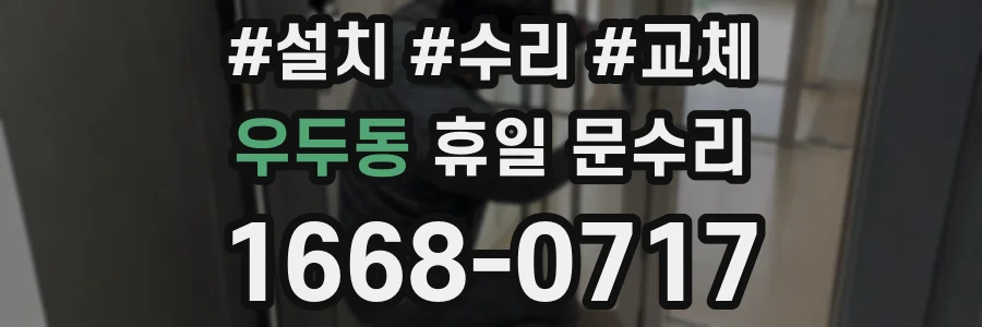 우두동 휴일 문수리
