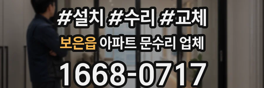 보은읍 아파트 문수리 업체