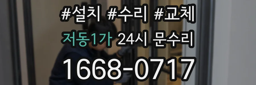 저동1가 24시 문수리