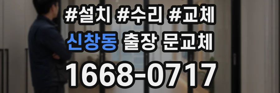 신창동 출장 문교체