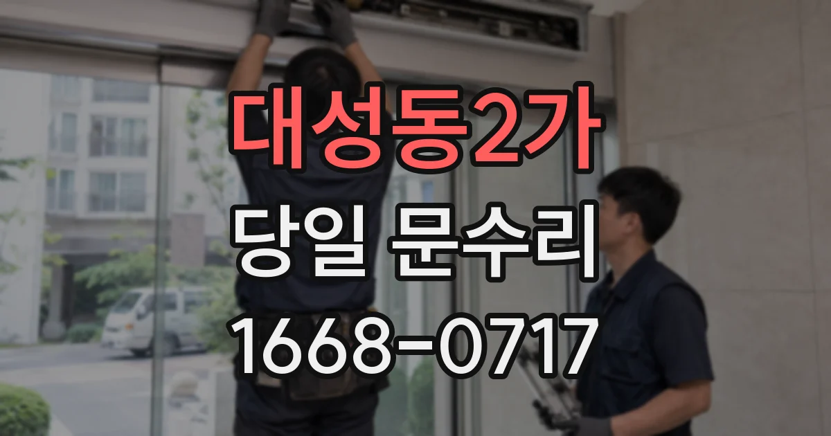 대성동2가 당일 문수리