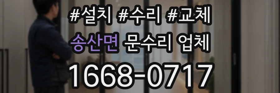 송산면 문수리 업체