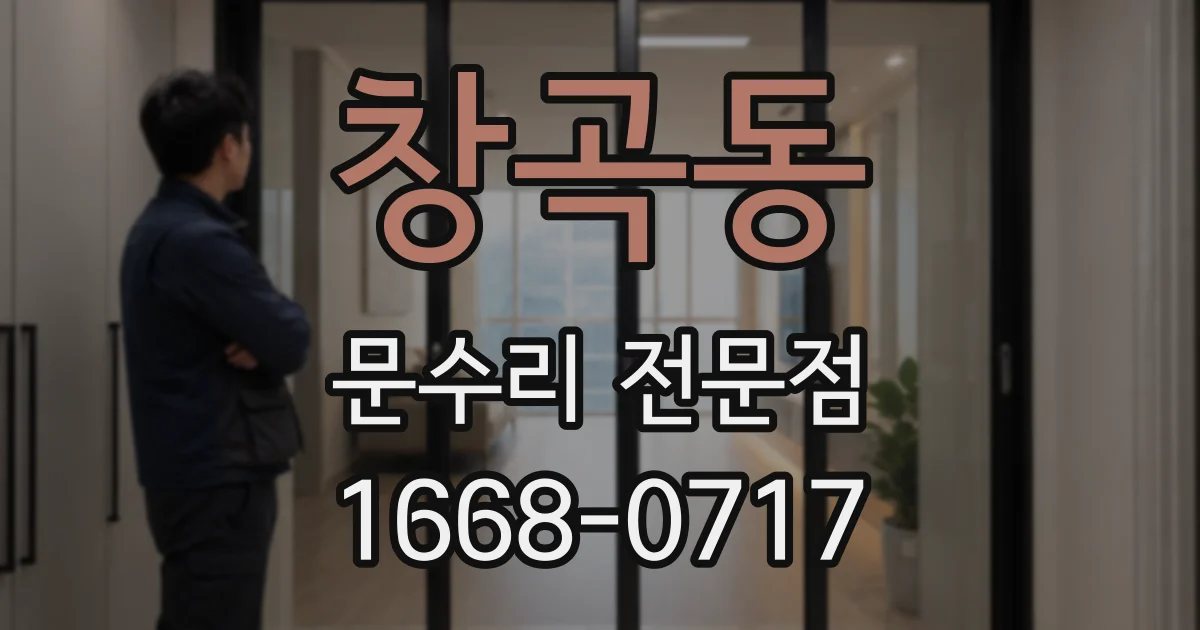창곡동 문수리 전문점
