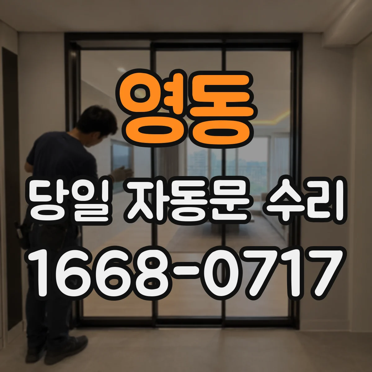 영동 당일 자동문 수리