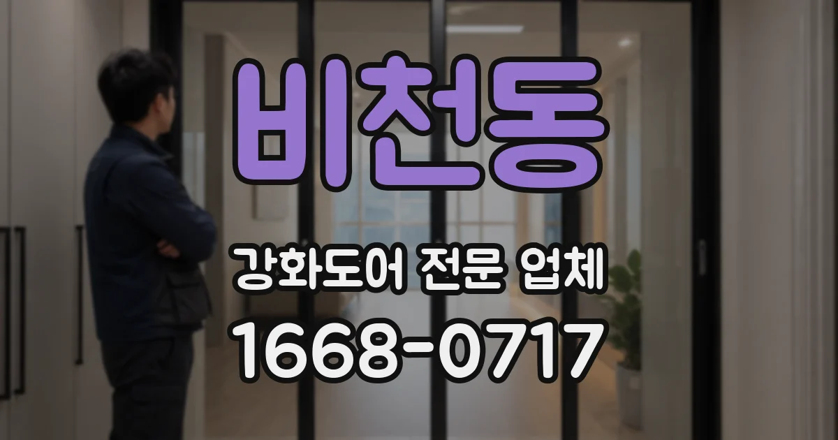 비천동 강화도어 전문 업체