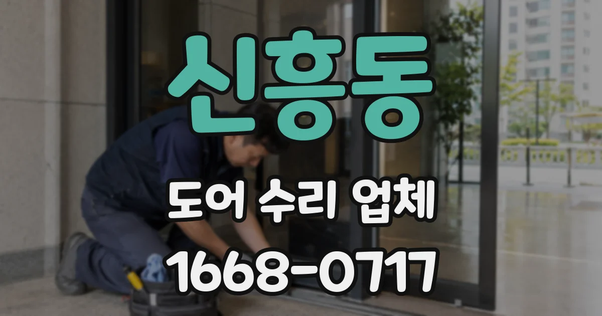 신흥동 도어 수리 업체