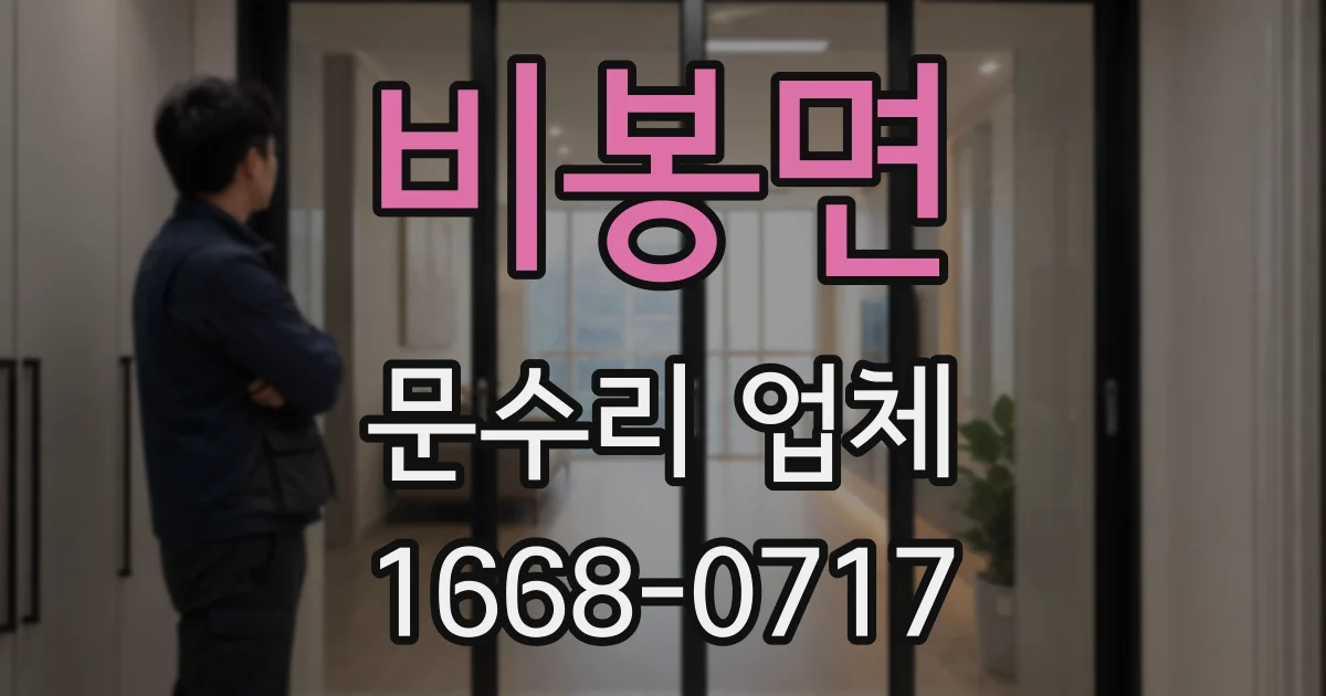 비봉면 문수리 업체