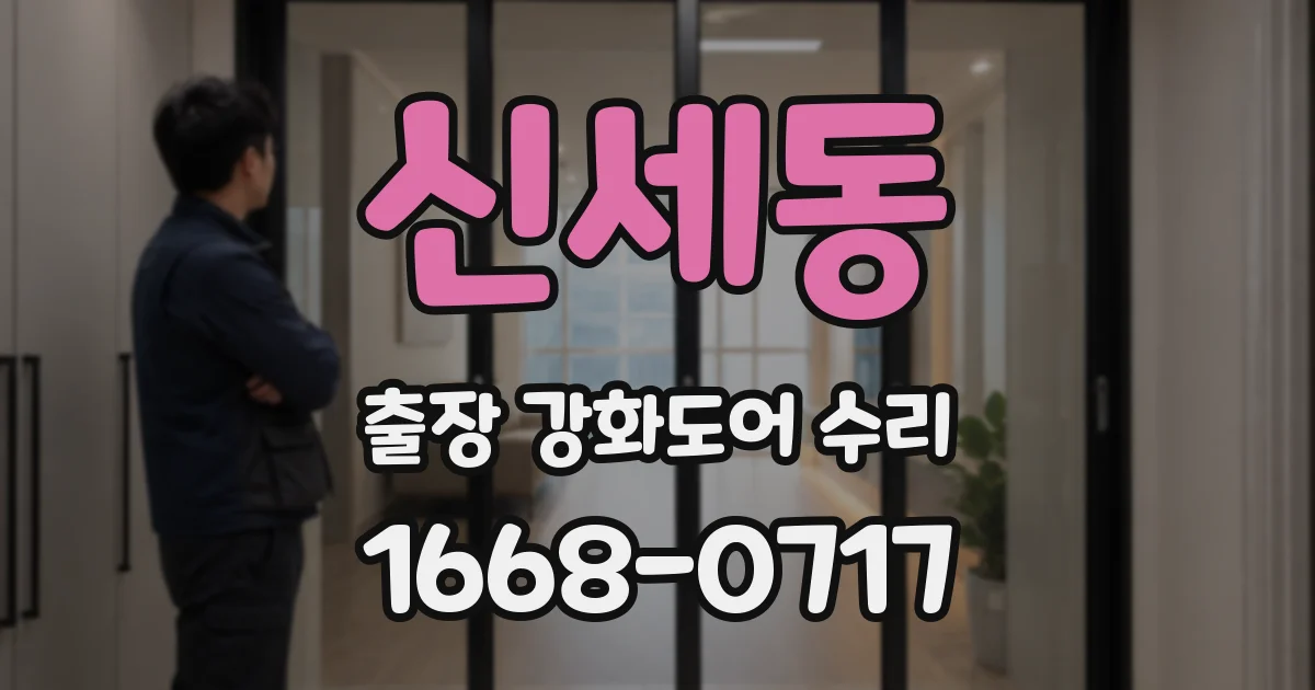 신세동 출장 강화도어 수리
