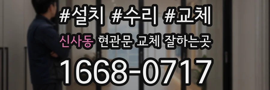 신사동 현관문 교체 잘하는곳