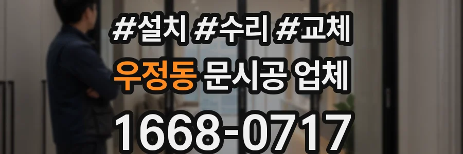 우정동 문시공 업체