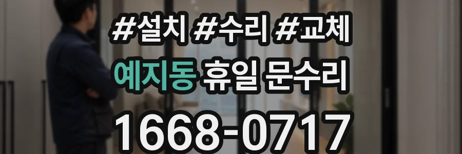 예지동 휴일 문수리