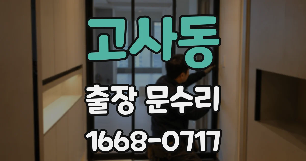 고사동 출장 문수리