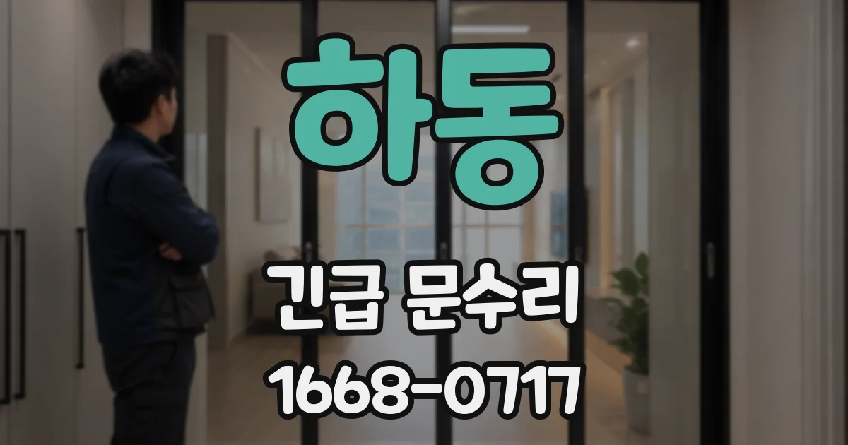 하동 긴급 문수리