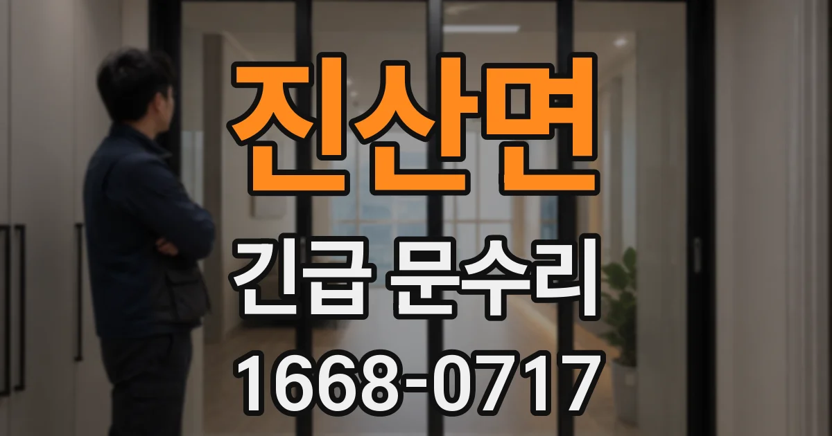진산면 긴급 문수리