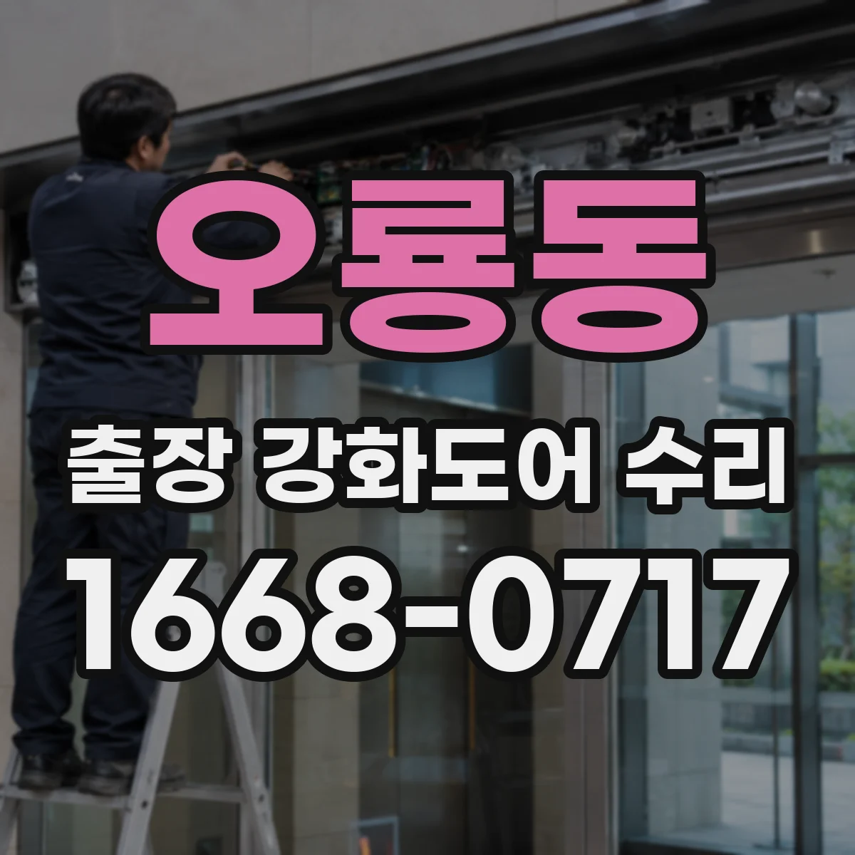 오룡동 출장 강화도어 수리