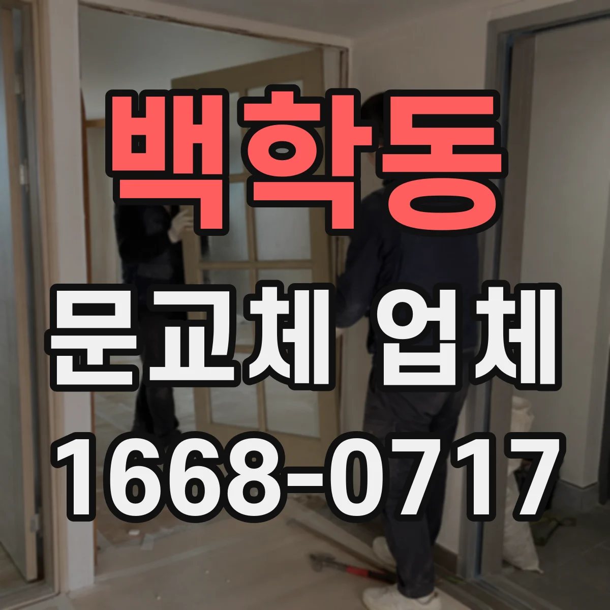 백학동 문교체 업체