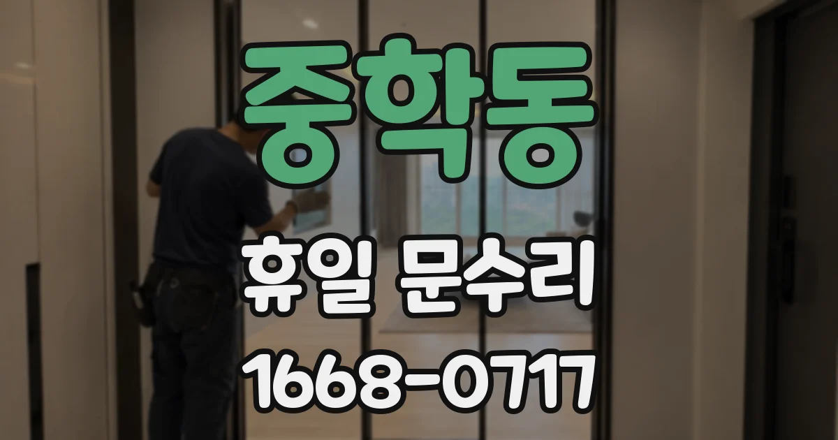 중학동 휴일 문수리