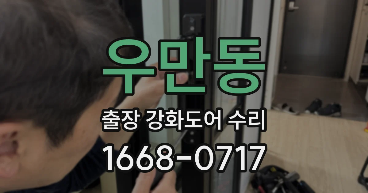우만동 출장 강화도어 수리