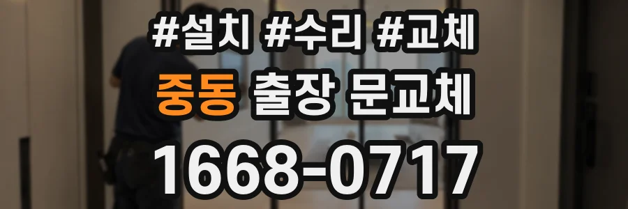 중동 출장 문교체