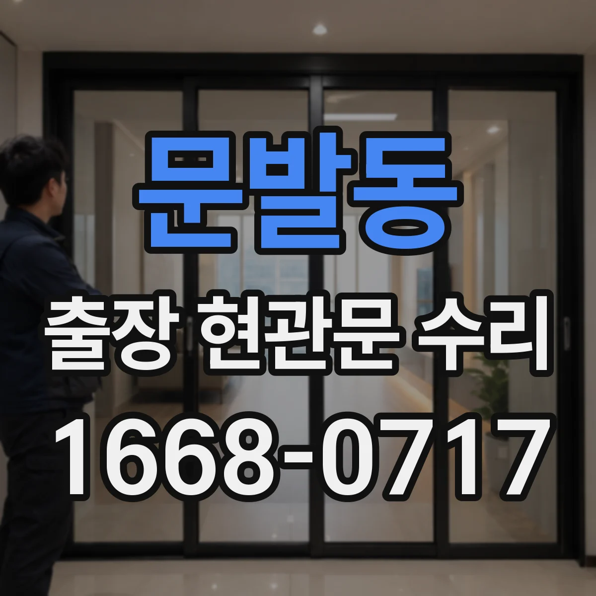 문발동 출장 현관문 수리 전 사진으로 상태 진단 가능할까요