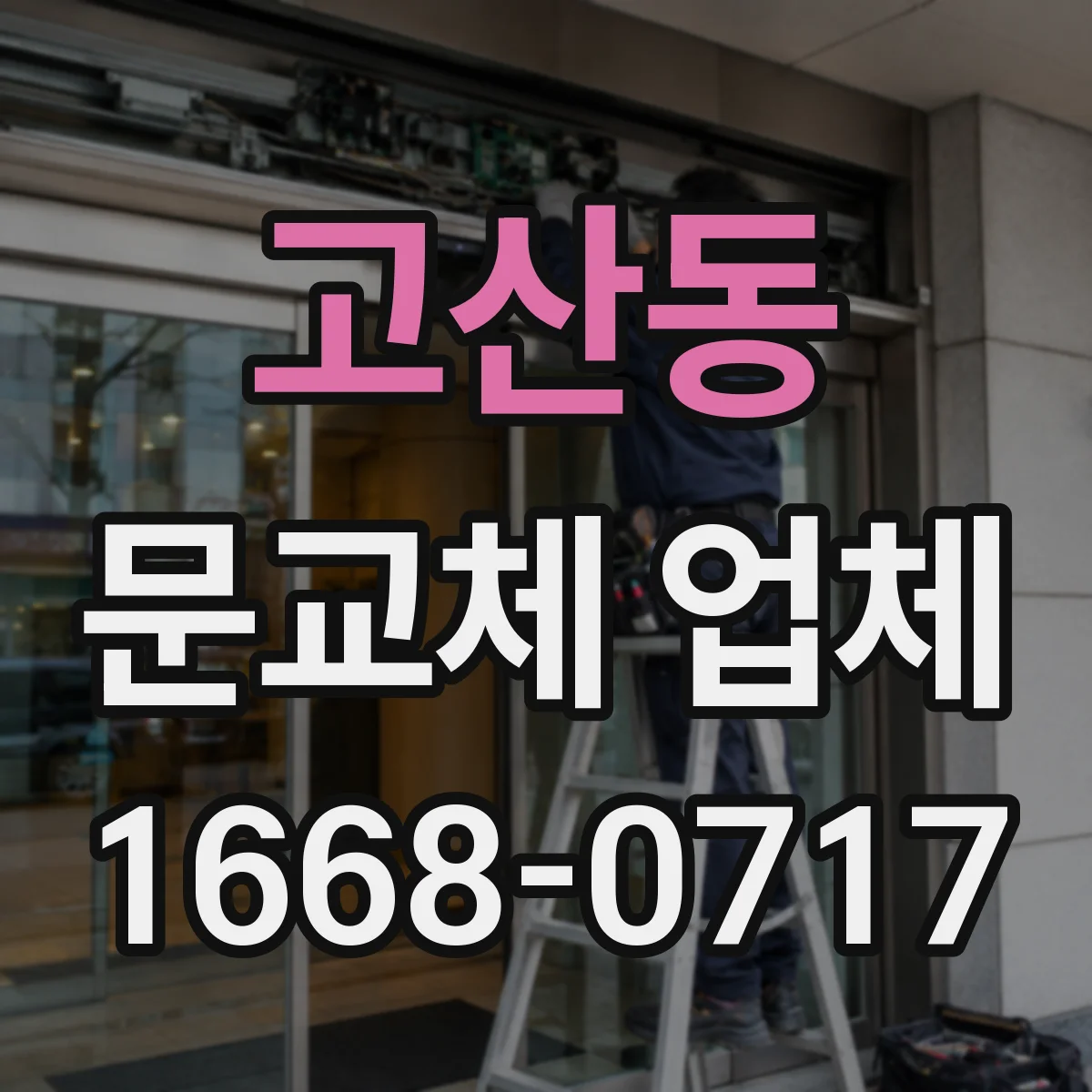 고산동 문교체 업체