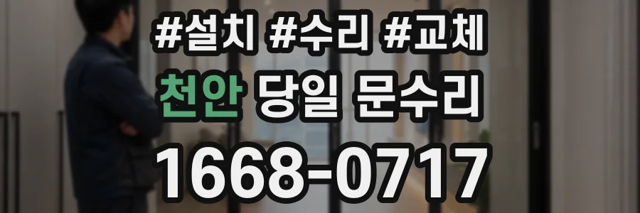 천안 당일 문수리