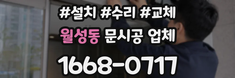 월성동 문시공 업체