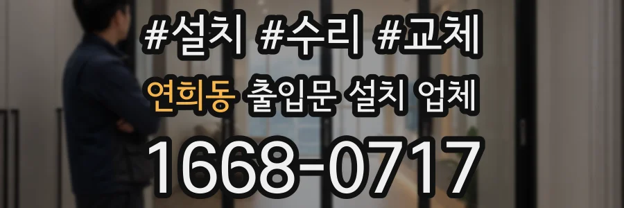 연희동 출입문 설치 업체