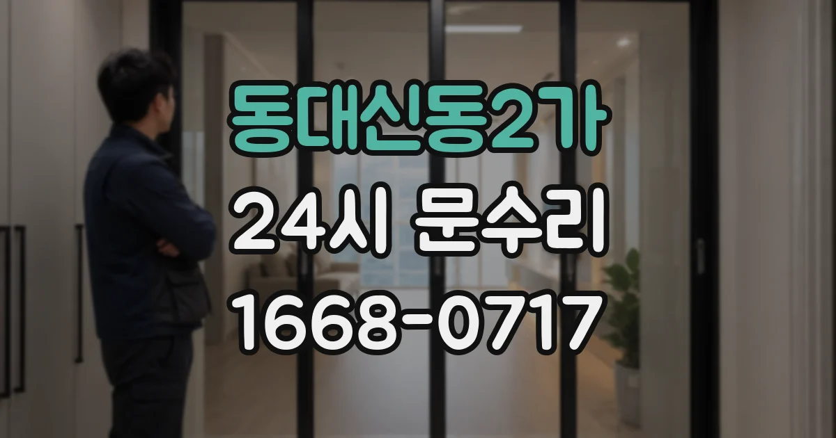 동대신동2가 24시 문수리