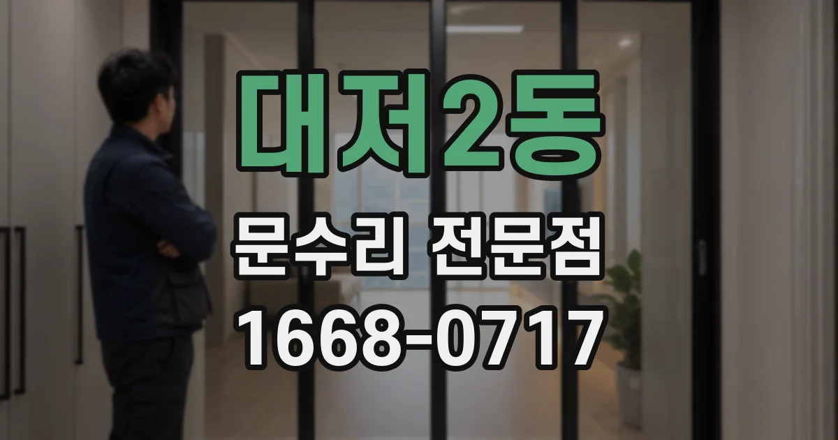 대저2동 문수리 전문점