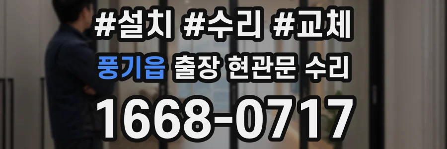 풍기읍 출장 현관문 수리