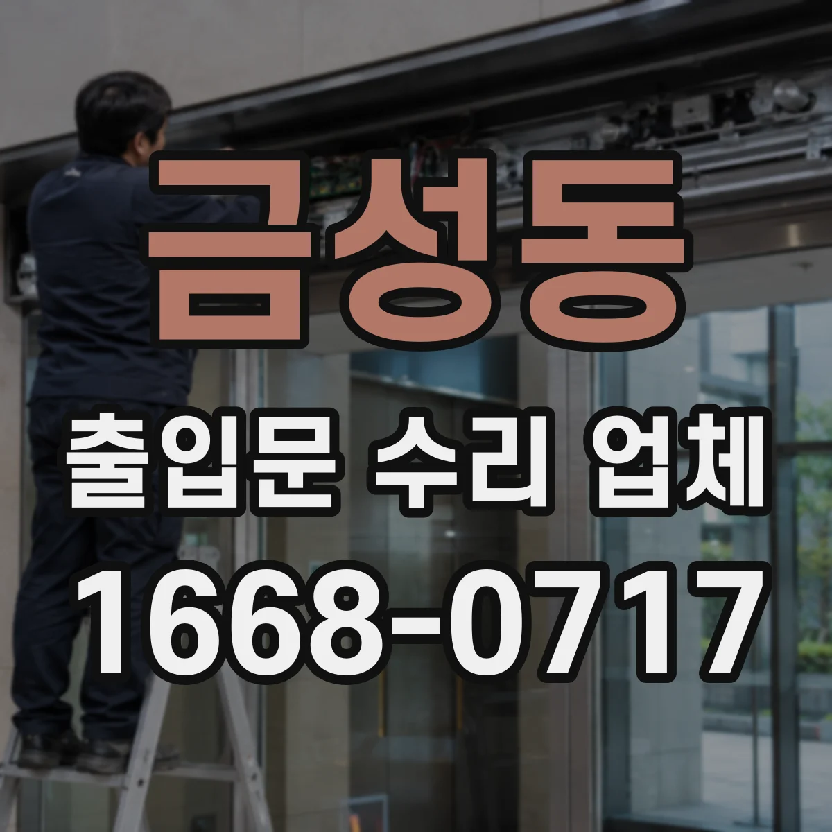 금성동 출입문 수리 업체