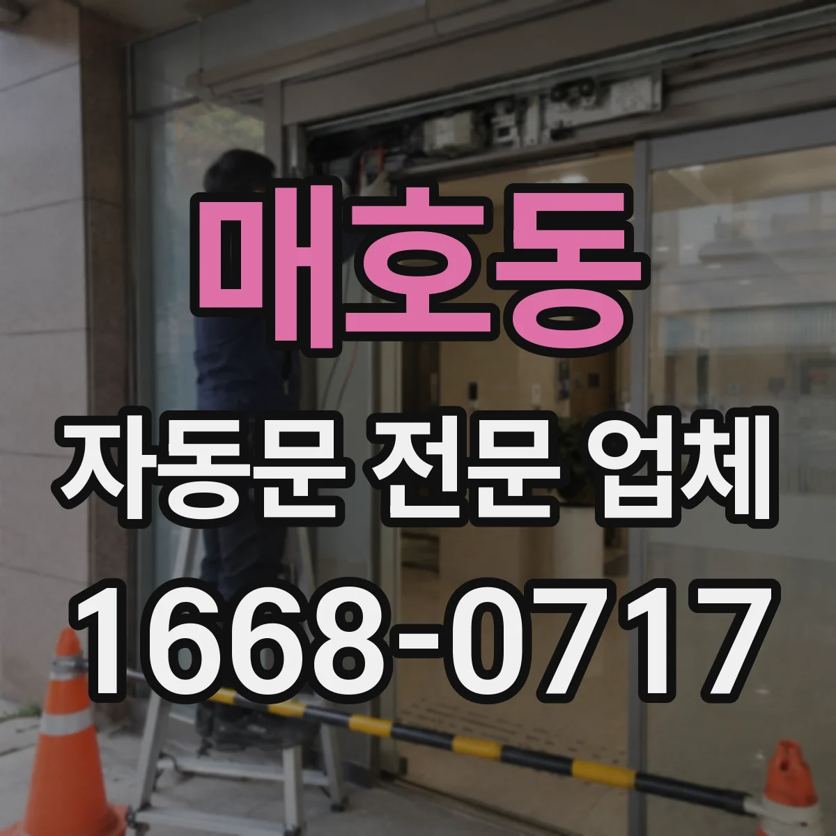 매호동 자동문 전문 업체